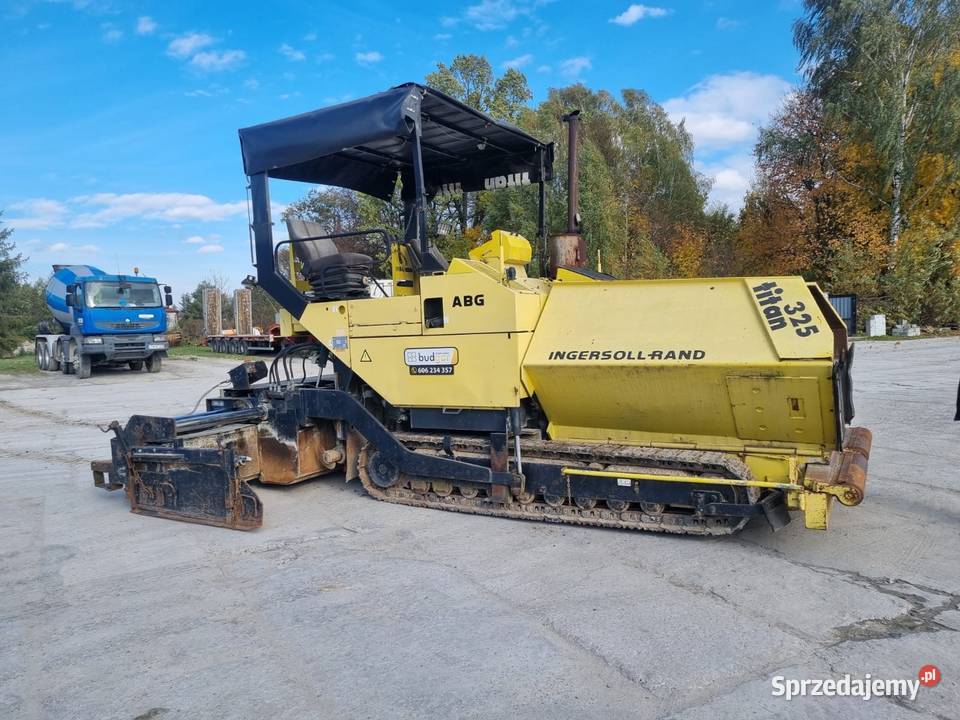 Rozkładarka AGB TITAN 325 kruszywomasa nie Pozostałe Tomaszów Lubelski