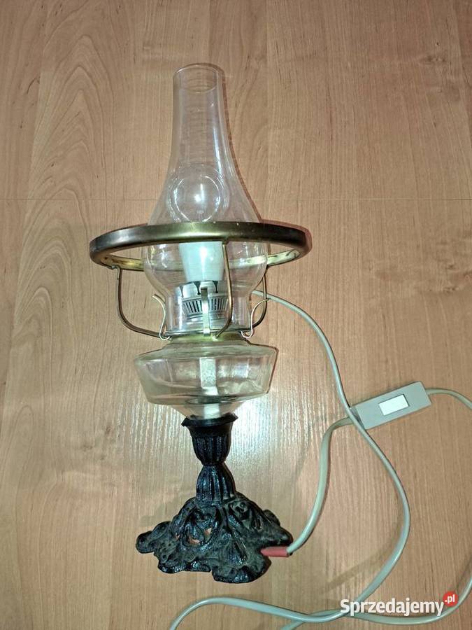 Retro lampa stołowa lata 60 te Lubań