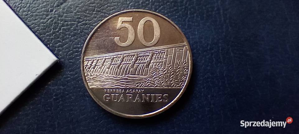 Stare monety 50 guarani 1988 Paragwaj podkarpackie Lesko sprzedam