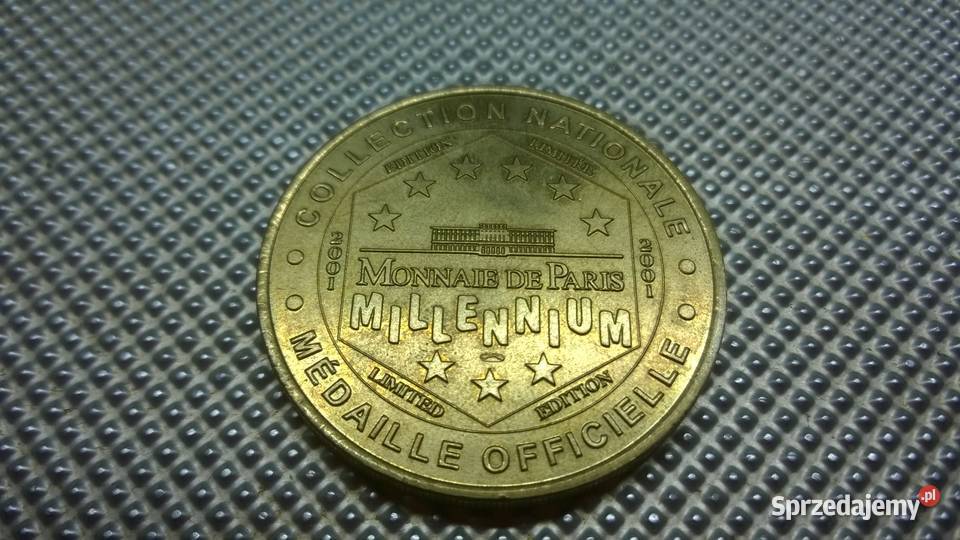 moneta turystyczna Francja Monnaie de Paris Warszawa