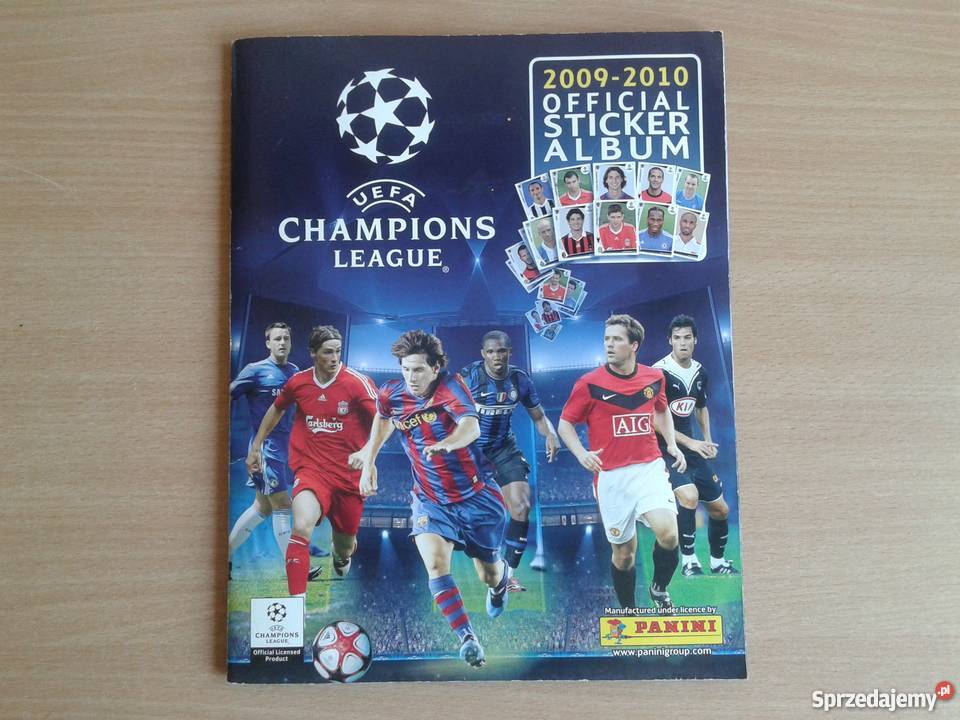 Naklejki Panini - UEFA Champions League 2009/2010