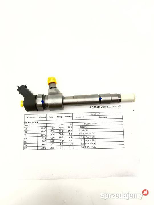 Wtryskiwacz Regenerowany wtrysk OPEL Astra Słubice