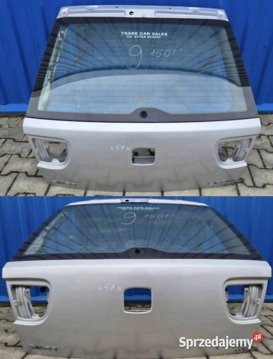 GOŁA KLAPA BAGAŻNIKA Z SZYBĄ SEAT LEON I 1 L57N