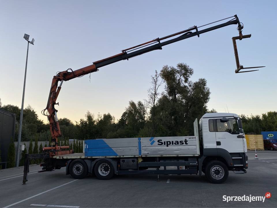 MAN TGA 26390 HDS TEREX ATLAS 1652E WYSIEG 123m Biłgoraj sprzedam
