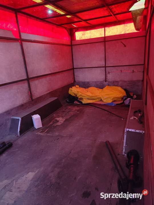 Przyczepa plandeka dwu osiowa Motoryzacja Nowa Sól