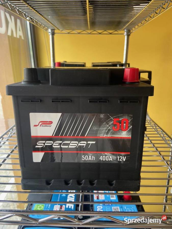 Akumulator Specbat 12v 50Ah390A akumulatory śląskie Częstochowa