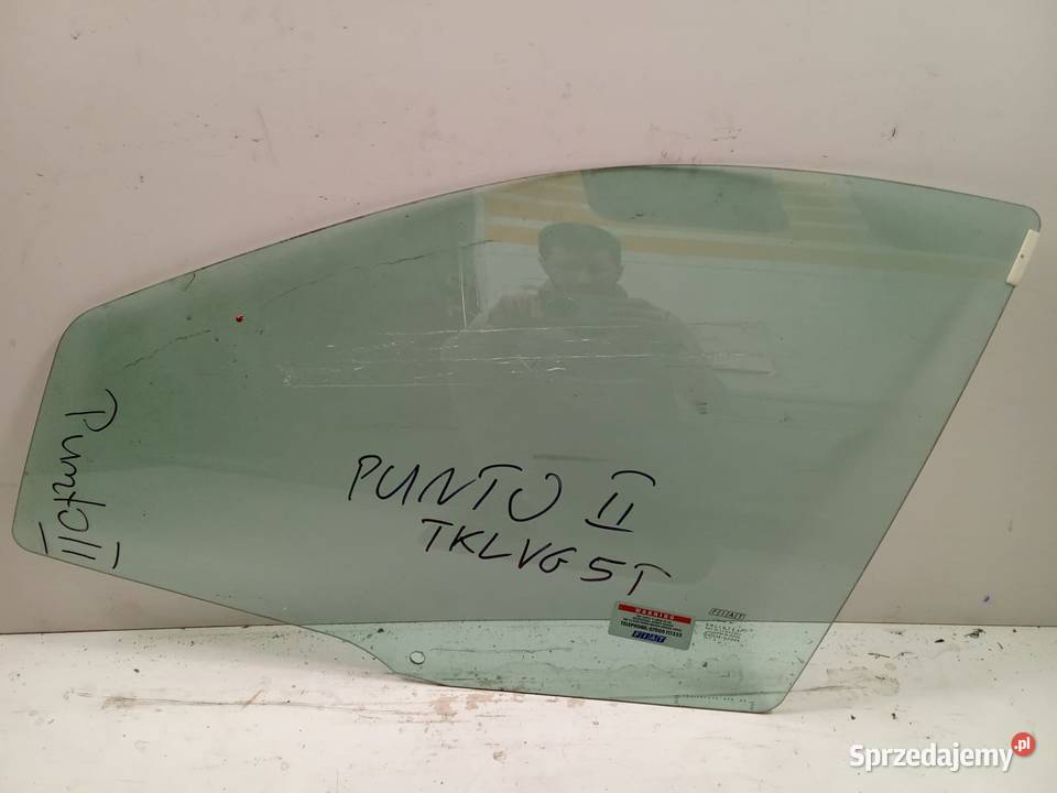 Szyba Boczna Lewa Przednia Fiat Punto II 99 osobowe Bralin