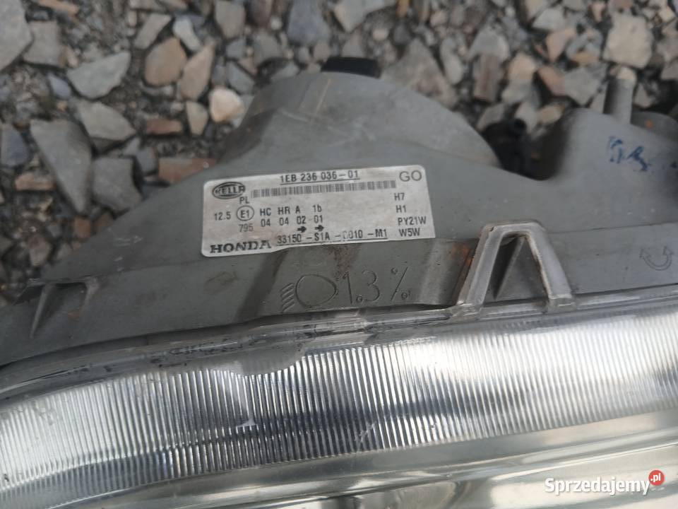 Reflektor lampa przód lewa Honda Accord 6 VI Radłów sprzedam