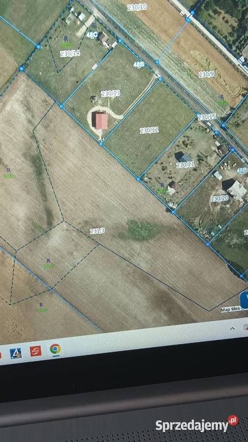 Działka rolno budowlana na sprzedaż siatka warmińsko-mazurskie Kożuchy Wielkie