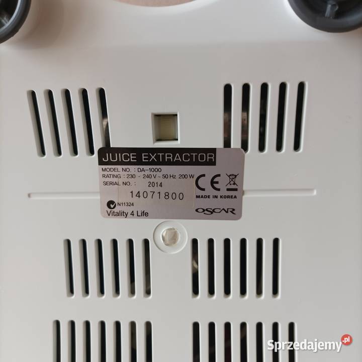 Wyciskarka wolnoobrotowa OSKAR NEO DA 1000 Stronie Śląskie