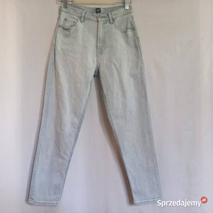 Spodnie damskie Mom Jeans r 36 GAP wysoki stan Spodnie Białystok