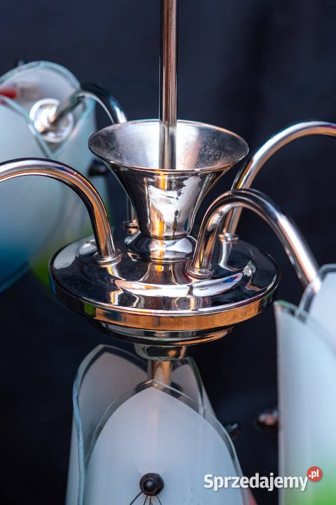 Żyrandol lata 60 Look PopArt MidCentury Vintage Dąbrowa Górnicza