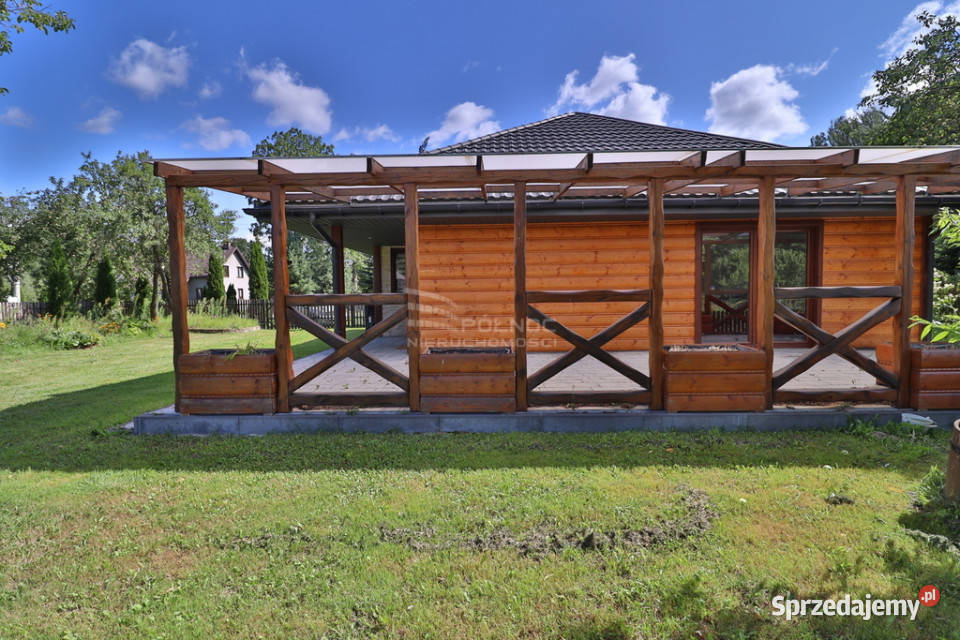 Nowoczesne siedlisko w Sobiborze z pompą ciepłą Liczba pokoi 5 Sobibór sprzedam