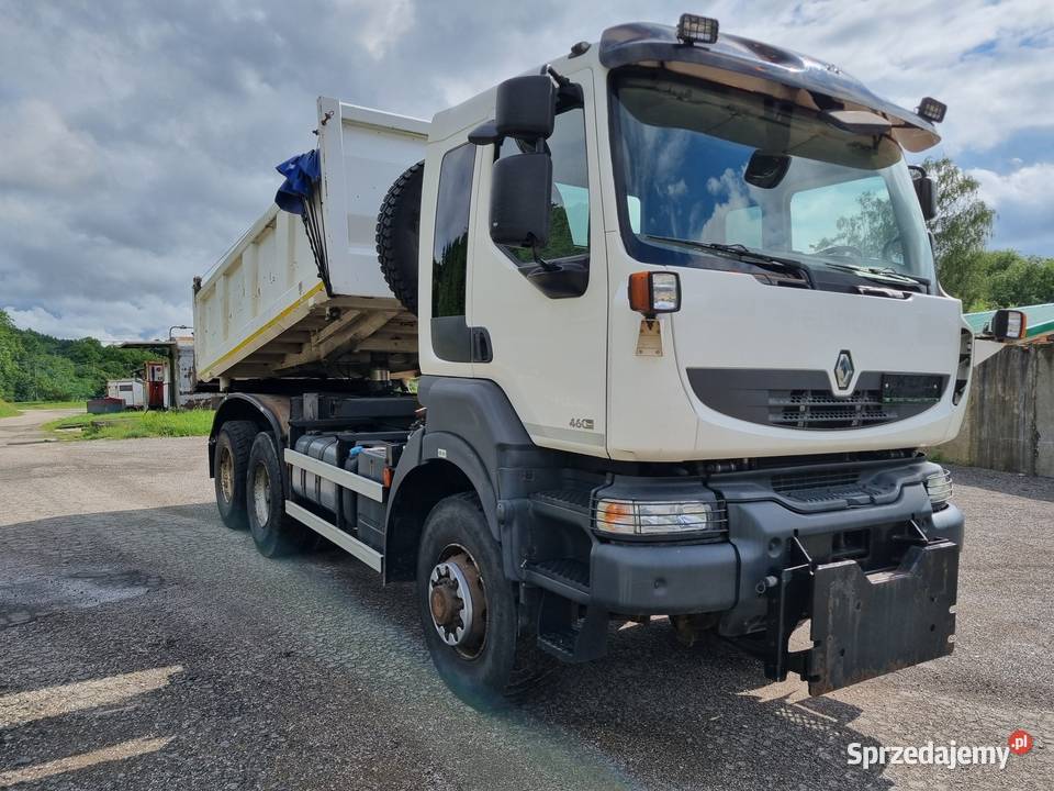 Renault KERAX 460 6x6 EU5 kipper 212852km Cieszyn