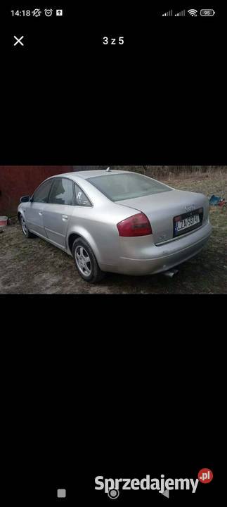 Audi A6 C5 1997r 18 T B Z GAZEM SEKWENCJA DŁUGIE 4/5 Włodawa