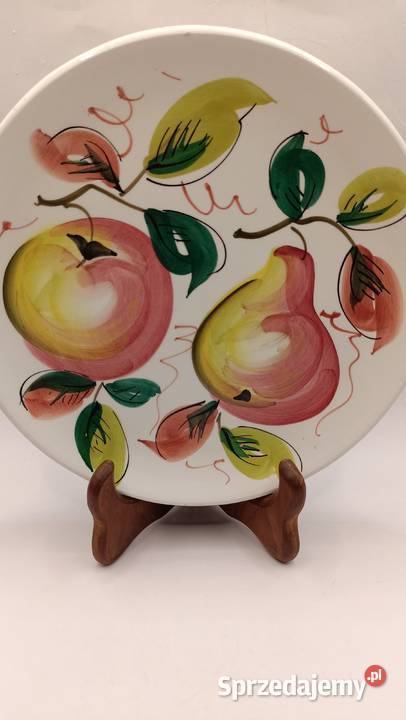 Talerz dekoracyjny Italy Włochy ręcznie malowany Zamość sprzedam