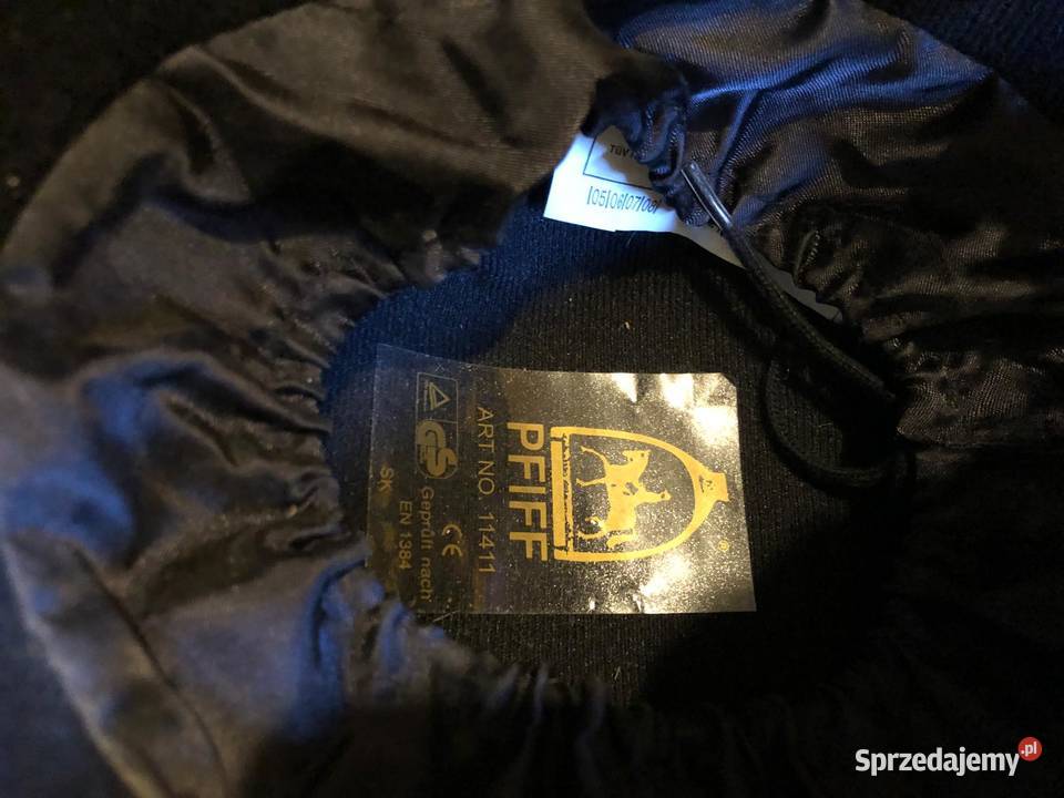Kask jeździecki damski czarny rozmiar 577 PFIFF Mosina