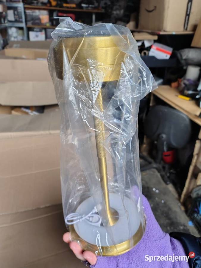 Lampa biurkowa LED bezprzewodowa lampa stołowa śląskie Zawiercie sprzedam