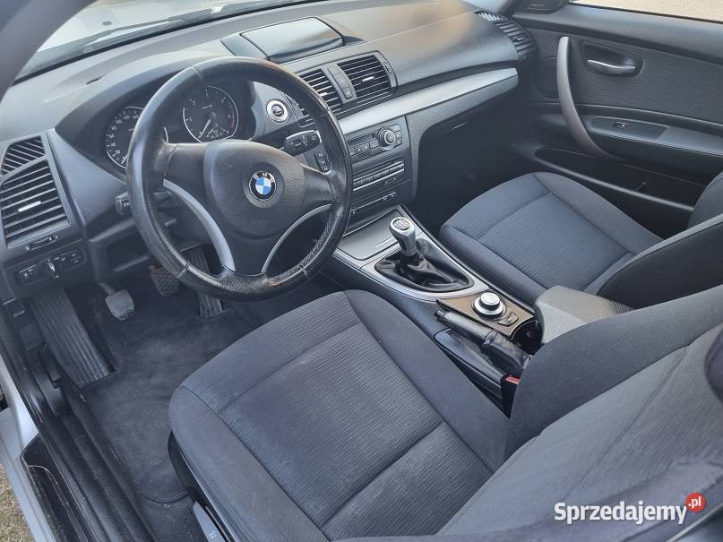 BMW seria 1 118d 2008 210 przebiegu Stan Seria 1 Lidzbark