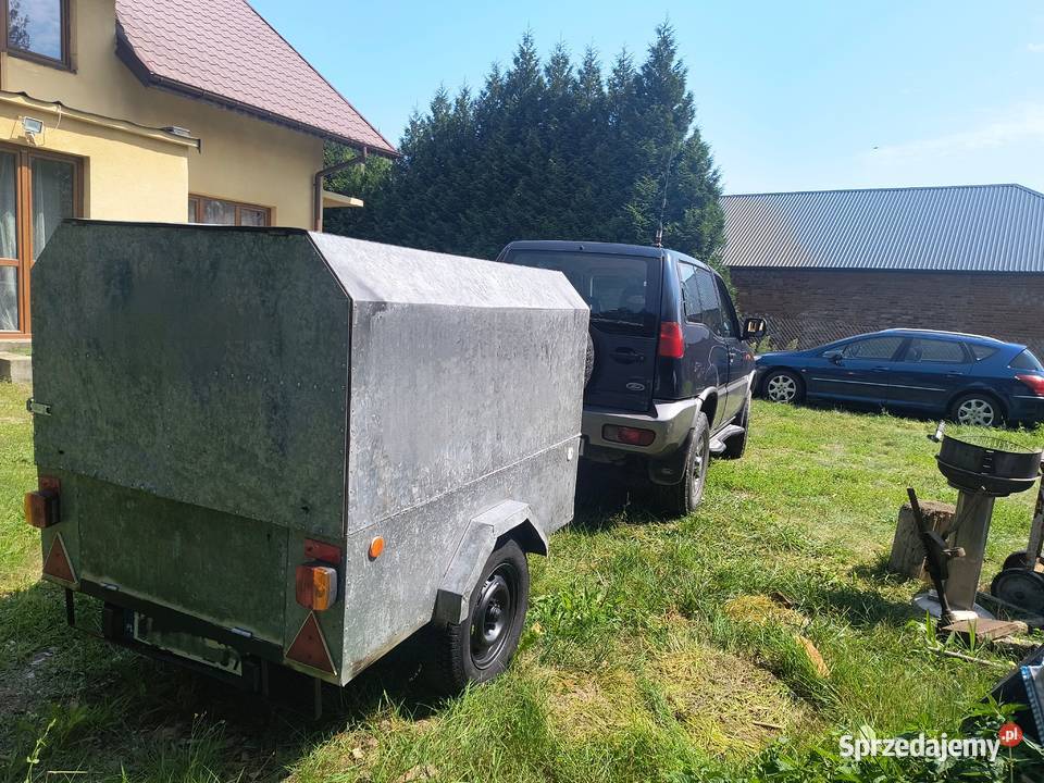 Przyczepka SAM zarejestrowana zamykana Mielec