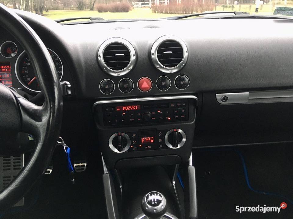 Niebieska TT 18T GazBenzyna Audi ASR (kontrola trakcji) Żukowo