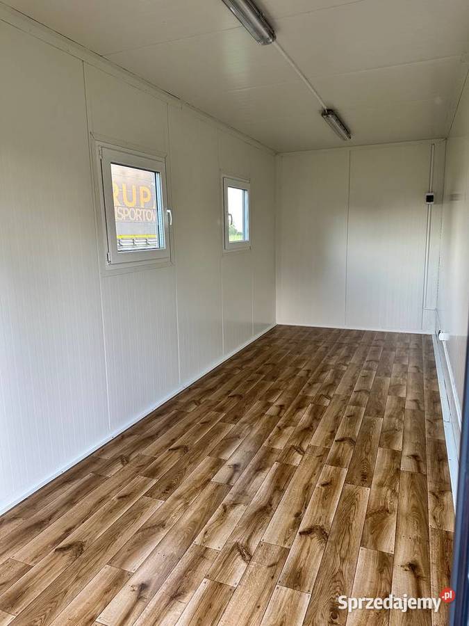 Kontener socjalny pawilon z płyty warstwowej Kutno