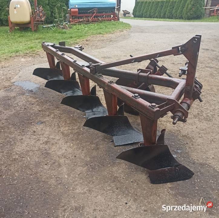 Pług 5skibowy grudziądzki nowego nieuszkodzony Pisarzowa