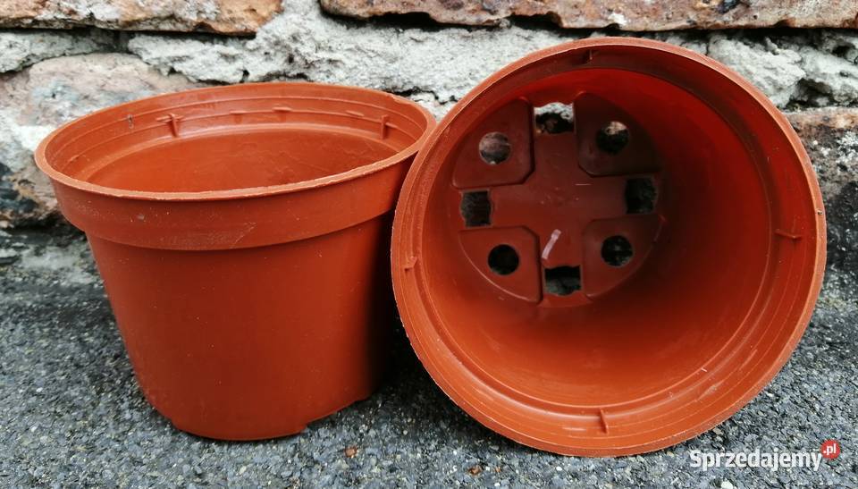 Doniczki produkcyjne śr 11 05L okrągłe Terakota Siewierz