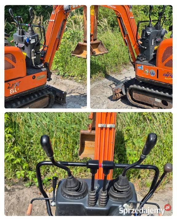 Koparka HITACHI ZX8U2e Małuszyn