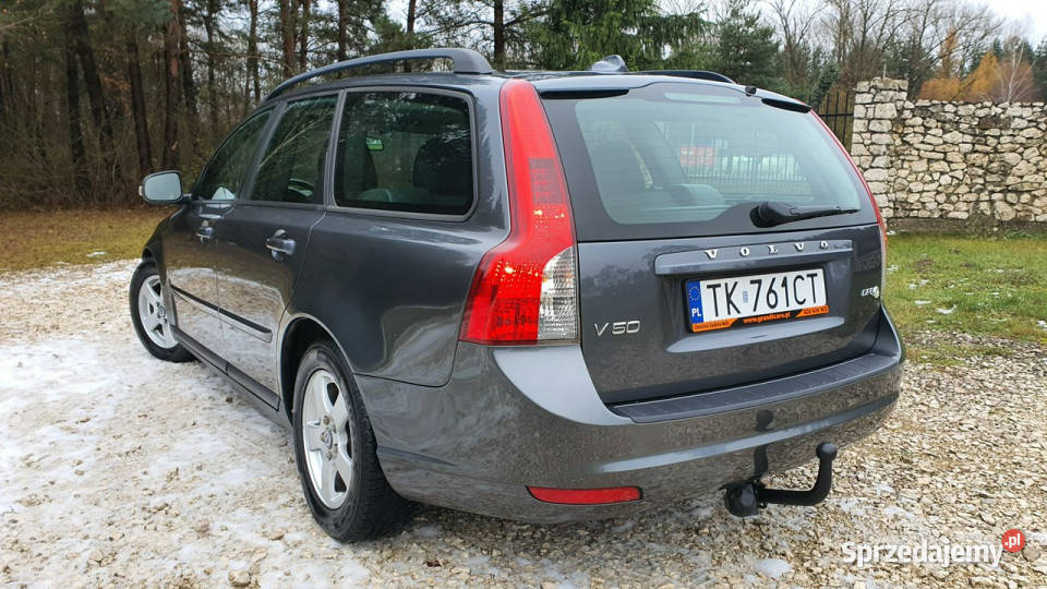 Volvo V50 16d 114 Xenon NAVI KeyLess Climatronic czujnik deszczu Chmielnik