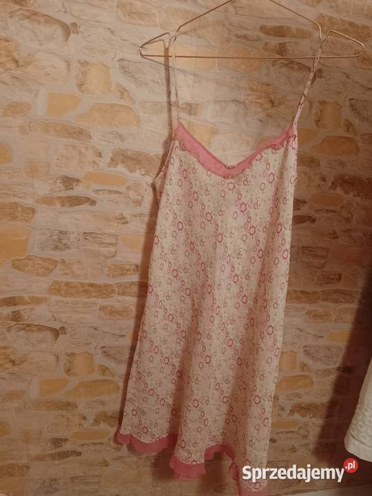 42XL Elegancka koszulka nocna z Londynu letnia Kraków