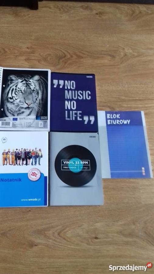 Zeszyty w kratkę 5 sztuk Iława