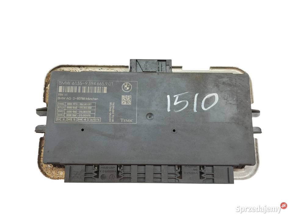 MODUŁ ŚWIATEŁ 9394665 20 D 190 Bmw Seria 5 VI Rok produkcji 2016