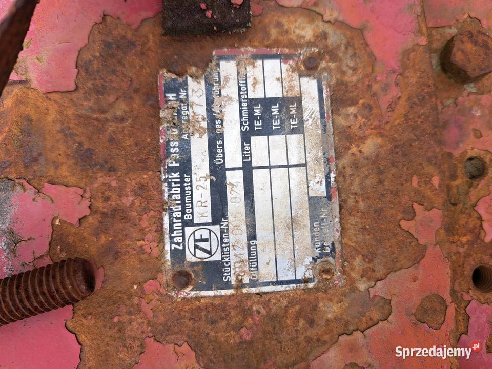 Skrzynia biegów ZF Case International Piecewo