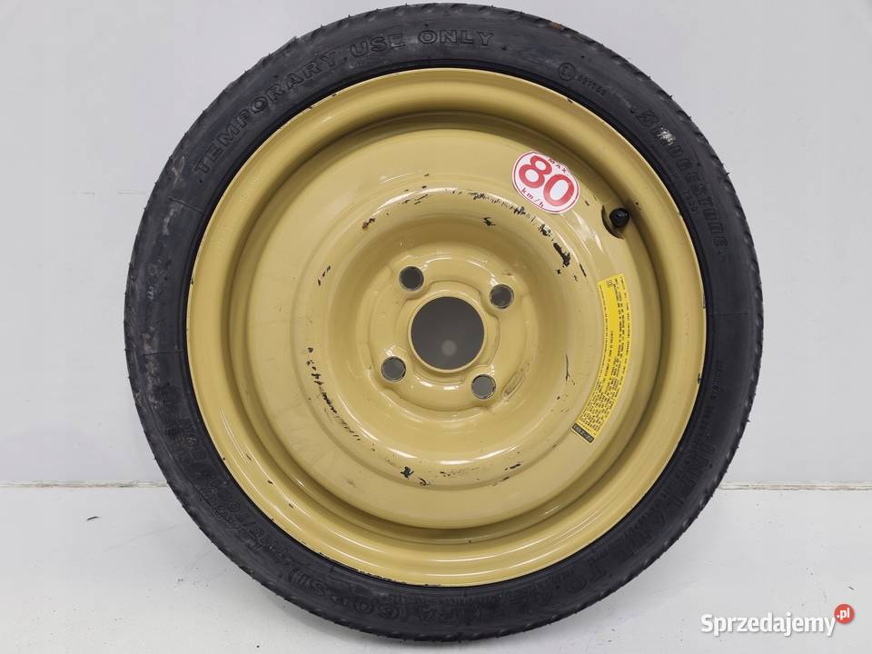 KOŁO DOJAZDOWE Honda Jazz II III 11570 D14 R14 Chełm