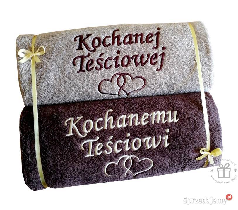 WYJĄTKOWY prezent MAMY teściowej na dzień matki Ręczniki sprzedam