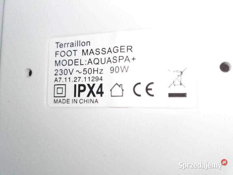 Masażer stóp Terraillon moc 90 W Pozostałe Kraków