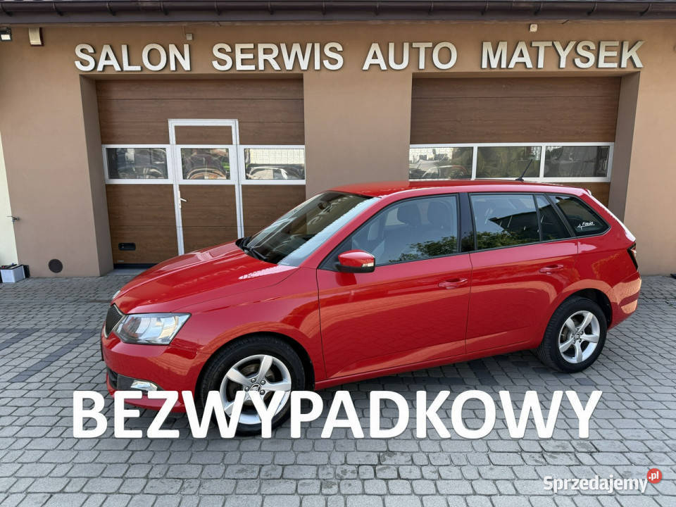 koda Fabia 10 95 Klimatyzacja III 2014 czujnik parkowania Orzech