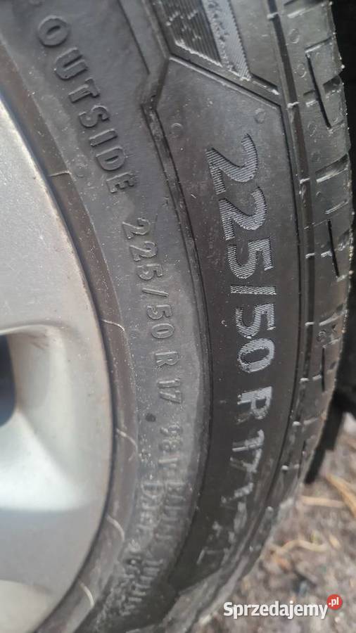 Felgi opel astra j 5x115 r17 opony Lato Rok produkcji 2015 Mogilno sprzedam