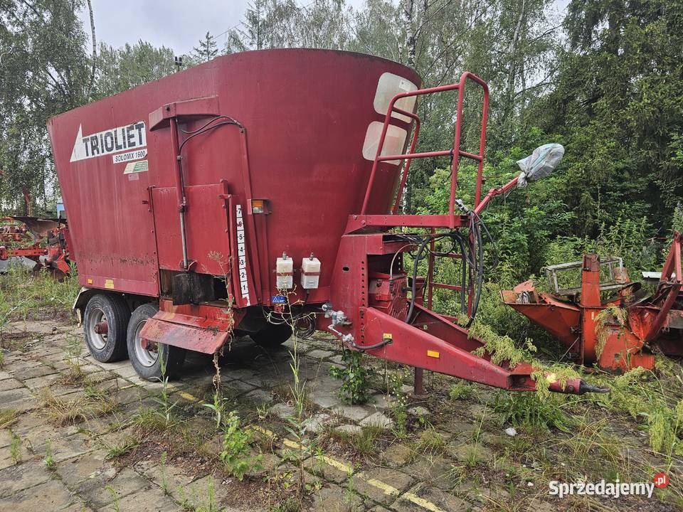 Wóz paszowy Triolet Solomix SM1600 TD Trioliet Wygoda