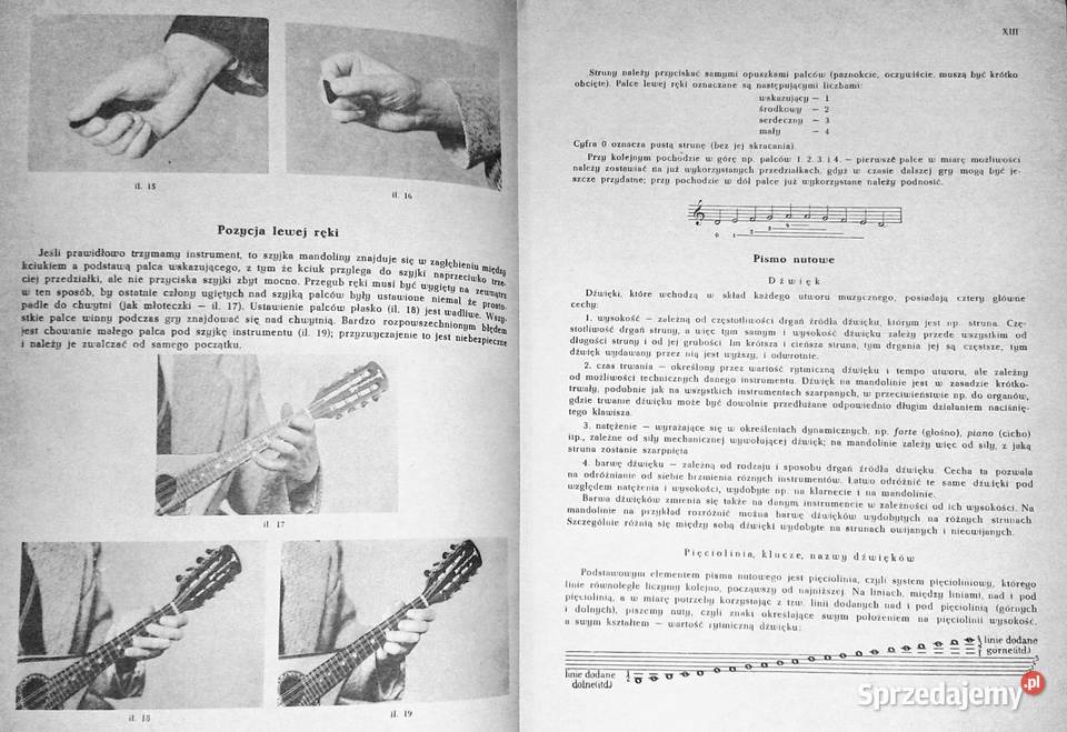Szkoła gry na mandolinie część 1 Edward Ciuksza lubelskie