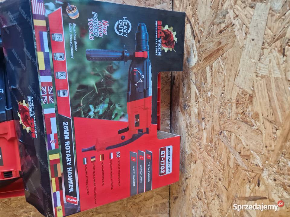 MŁOTOWIERTARKA wiertarka młot udarowy SDS MOCNY Głogowa