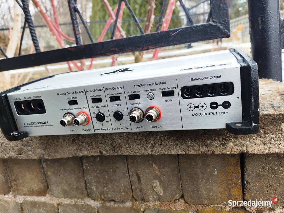 Wzmacniacz samochodowy 1kanałowy monoblok JL sprzedam