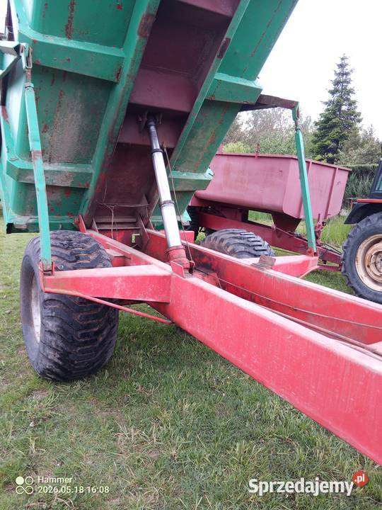 przyczepa wywrotka skorupowa 12 ton dokumenty na Przyczepy rolnicze Przyczepy rolnicze lubelskie Kurów