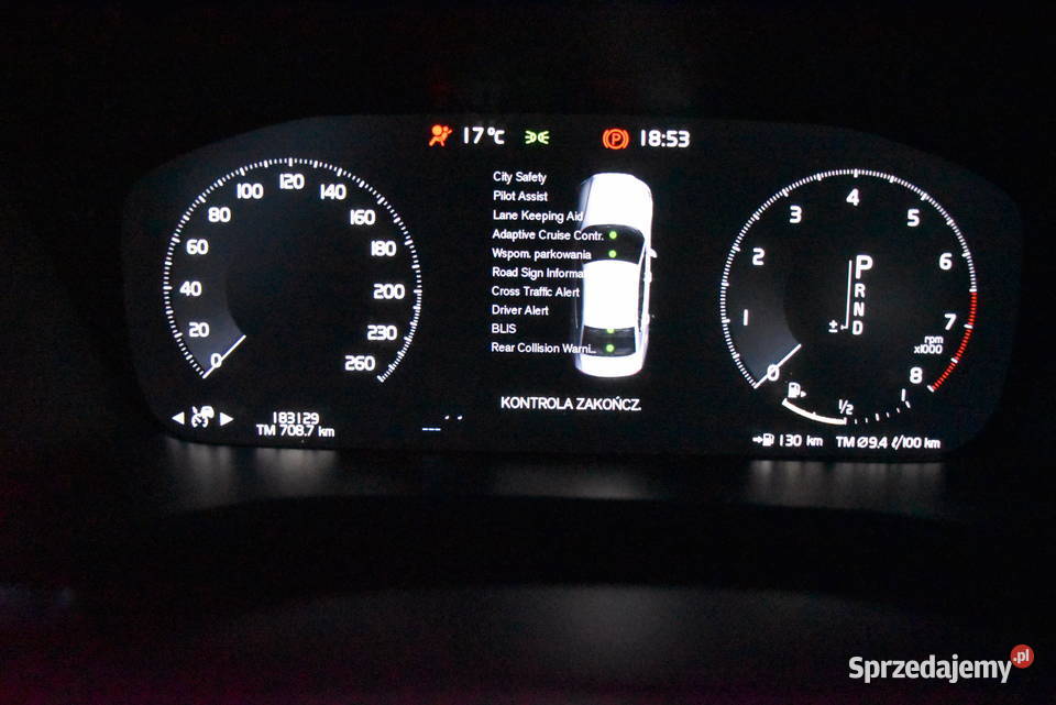 Volvo S60 III T6 AWD MOMENTUM Pro 20Turbo 310 łopatki zmiany biegów S60 Zduńska Wola sprzedam