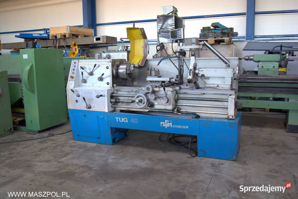 Tokarka TUG 40 x 1000 rb 2000 AFM ANDRYCHÓW Głowno