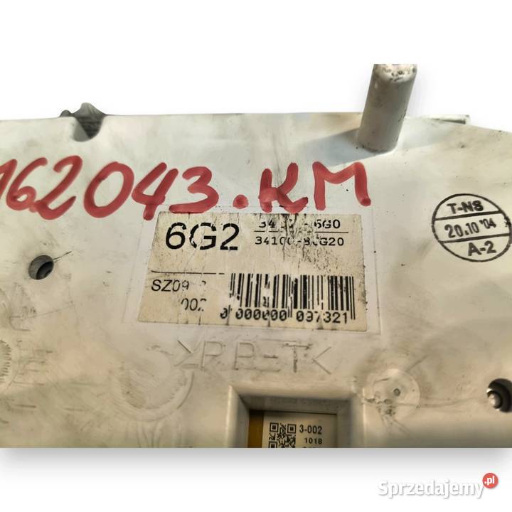 LICZNIK ZEGARY 3410086G20 Suzuki Ignis II 13 16V osobowe Liczniki i zegary Chełm sprzedam