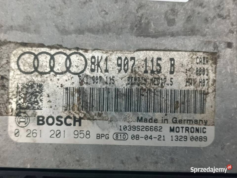 Audi A4 A5 18TFSI STEROWNIK KOMPUTER SILNIKA osobowe wielkopolskie
