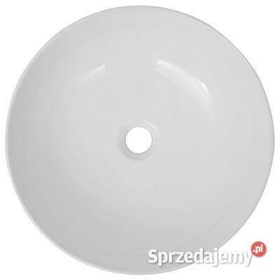 vidaXL Umywalka ceramiczna biała 415 x 135 Warszawa