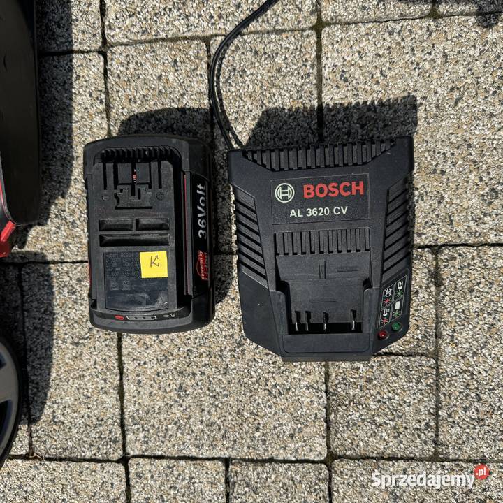Kosiarka akumulatorowa Bosch Rotak 37Li z koszem Lubin